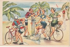 761/ EXTRA - CICLISMO UMORISTICA CON AUTOGRAFI DI COPPI, BARTALI E GEMINIANI