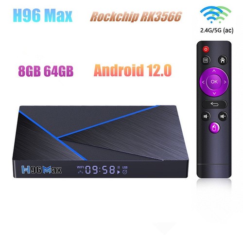 H96 max v56 android tv - v56, 12.0