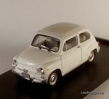 BRUMM FIAT 600D 1965 BIANCO 1/43