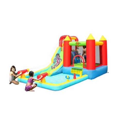 Gioco castello gonfiabile - gioco,