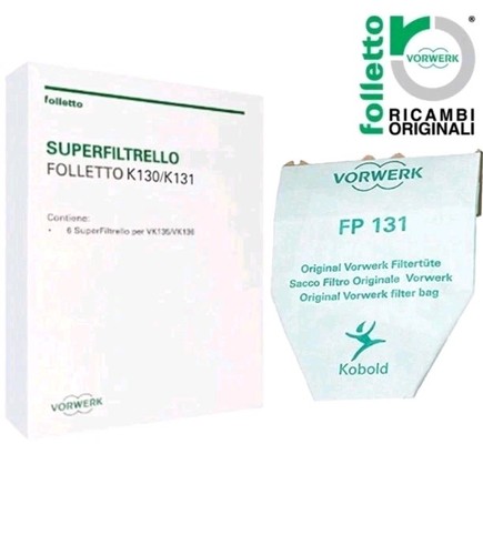 Sacchetti folletto 130 131 - vk, 130/131