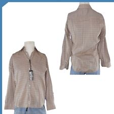 Oviesse Camicia Da Uomo Classica Beige Regular Manica Lunga Taglia 39 40 Medium