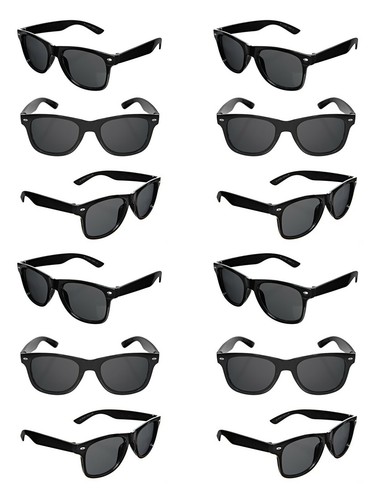 Occhiali sole party - da, neri