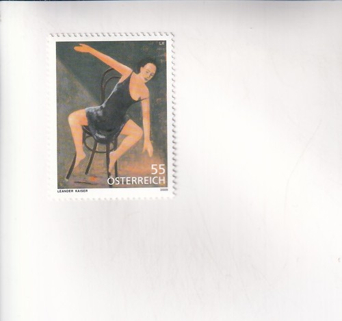 Francobollo austria leander - austria,