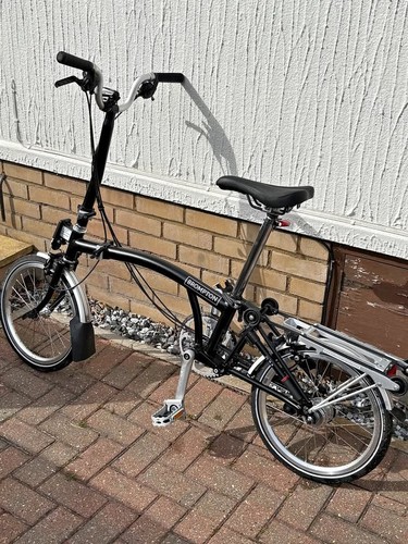Bicicletta pieghevole brompton - bicicletta,