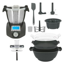 Robot da Cucina Nero Acciaio