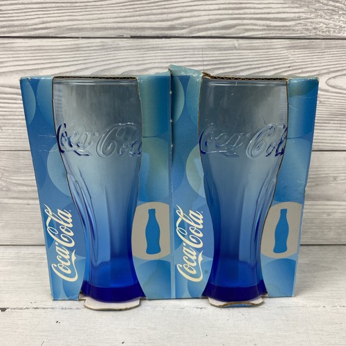 Mcdonalds blue coca cola - mcdonalds, glass