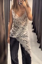 ZARA TOP CAMICETTA A POIS