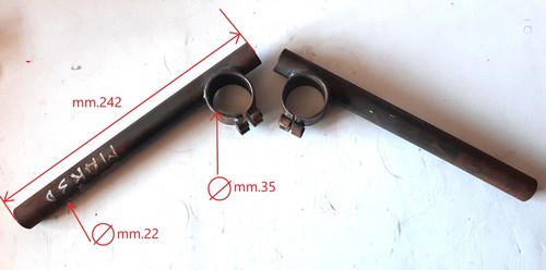 Semi manubri 35 per - mm.,
