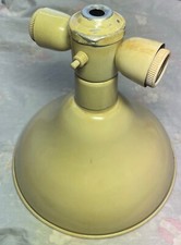 casalinghi modernariato testa a tre lampade e due interruttori lampada vintage