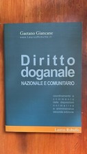 Diritto Doganale nazionale e