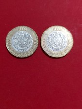 1992 -1993 MEXICO 10 PESOS