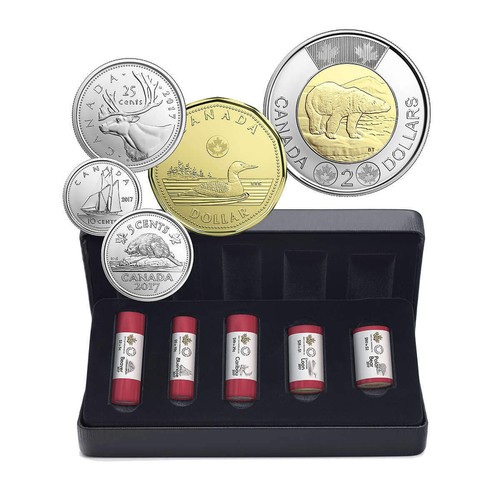 2017 classic canadian coins - 2017,