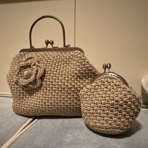Borsa mano donna uncinetto - a, a