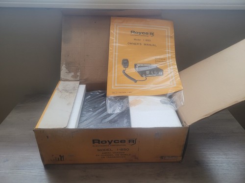 Vintage nuovo raro royce - royce, cb