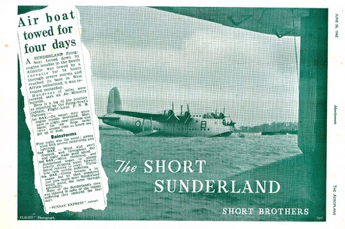 Ww2 short sunderland air - short,