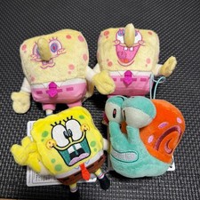 Peluche mascotte [SpongeBob] buone condizioni ~Set di 4~
