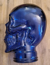 Teschio vetro Blu' Skull
