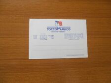 CARTOLINA PROPAGANDISTICA LABORATORI COSMETICI TOCCO MAGICO EPOCA