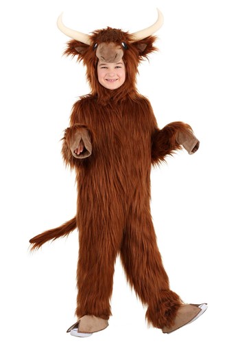 Kid highland cow costume - cow,