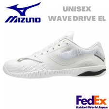 Scarpe da ping pong Mizuno WAVE DRIVE EL 81GA2001 01 BIANCO/NERO modello unisex
