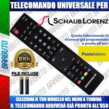 TELECOMANDO UNIVERSALE SCHAUB LORENZ CLICCA IL TUO MODEL LO RICEVERAI GIA PRONTO