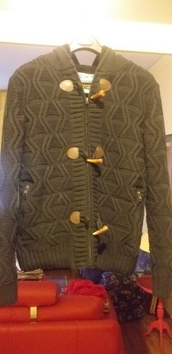 Giacca maglia nera - giacca,