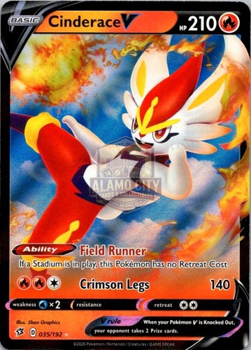 Pokemon cinderace 035 192 - pokemon,