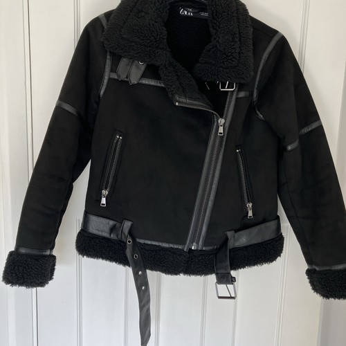 Giacca biker aviatore zara - giacca,