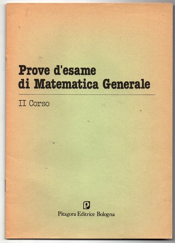 Prove esame matematica - d'esame, di