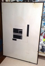 PAOLUCCI ENRICO  tecnica mista su carta  1977