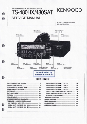 Servizio manuale istruzioni - servizio, di