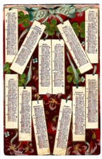 Cartolina augurale - 1908 -