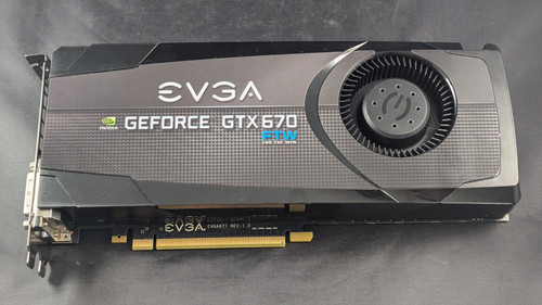 Evga geforce gtx 670 ftw - 670, gb