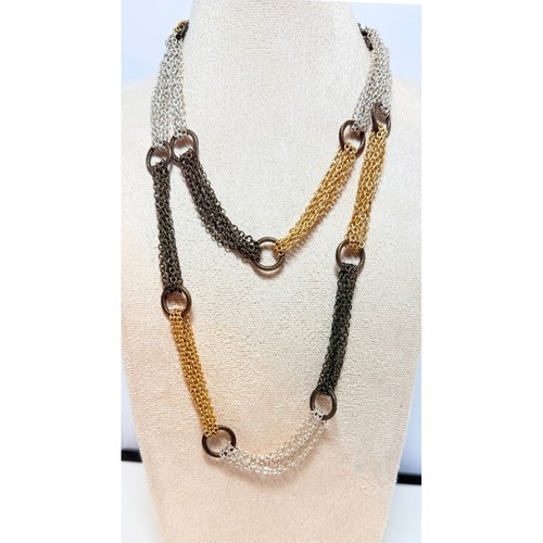 Collana catena multifilo