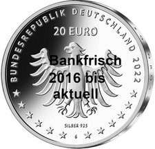 20 euro commemorativi Germania argento bfr nuove di zecca annate a scelta