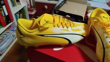 Scarpa da calcio Puma Ultra Play MxFG yellow blaze white black EUR 40.5