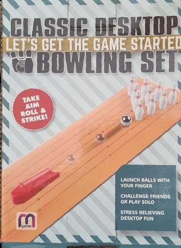 Mini desktop tenpin bowling - tenpin,