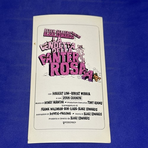 Vendetta della pantera rosa - della,