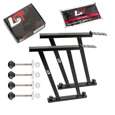 2x Guide di bloccaggio con cerniera base Multiflexboard per MERCEDES Viano W639