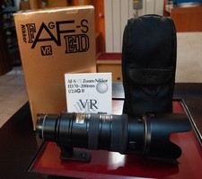 Nikon nikkor 70 200mm - af-s, 70-200mm