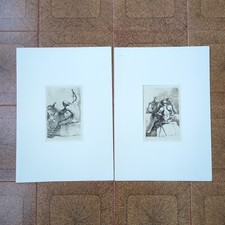 Salvator Rosa coppia incisioni