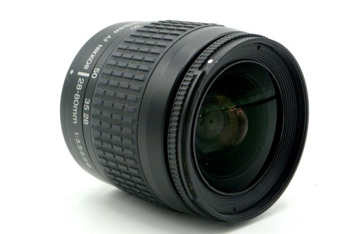 Obiettivo zoom nero nikon - obiettivo,