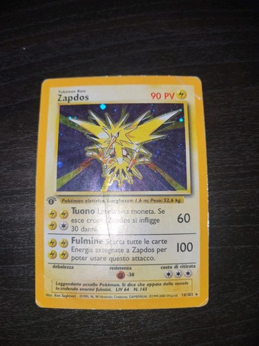 Zapdos 102 carte pokemon - 16/102,