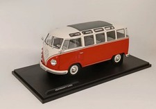SOLIDO 1:18  FURGONE  VAN  VOLKSWAGEN T1 SAMBA  1962 ROSSO E BIANCO  S1813402