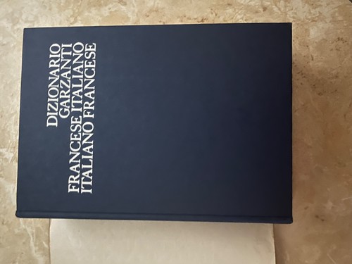Dizionario francese garzanti - dizionario,