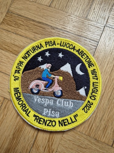 Vespa club toppa patch - , (no