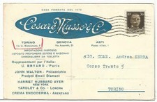 COMMERCIALE (156) - TORINO Ingrosso Deposito Profumerie CESARE MUSSO & C. -Vg 