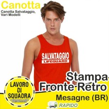 CANOTTA UOMO MAGLIA MAGLIETTA