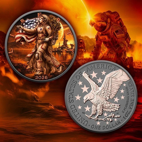 Usa american silver eagle - 1, $